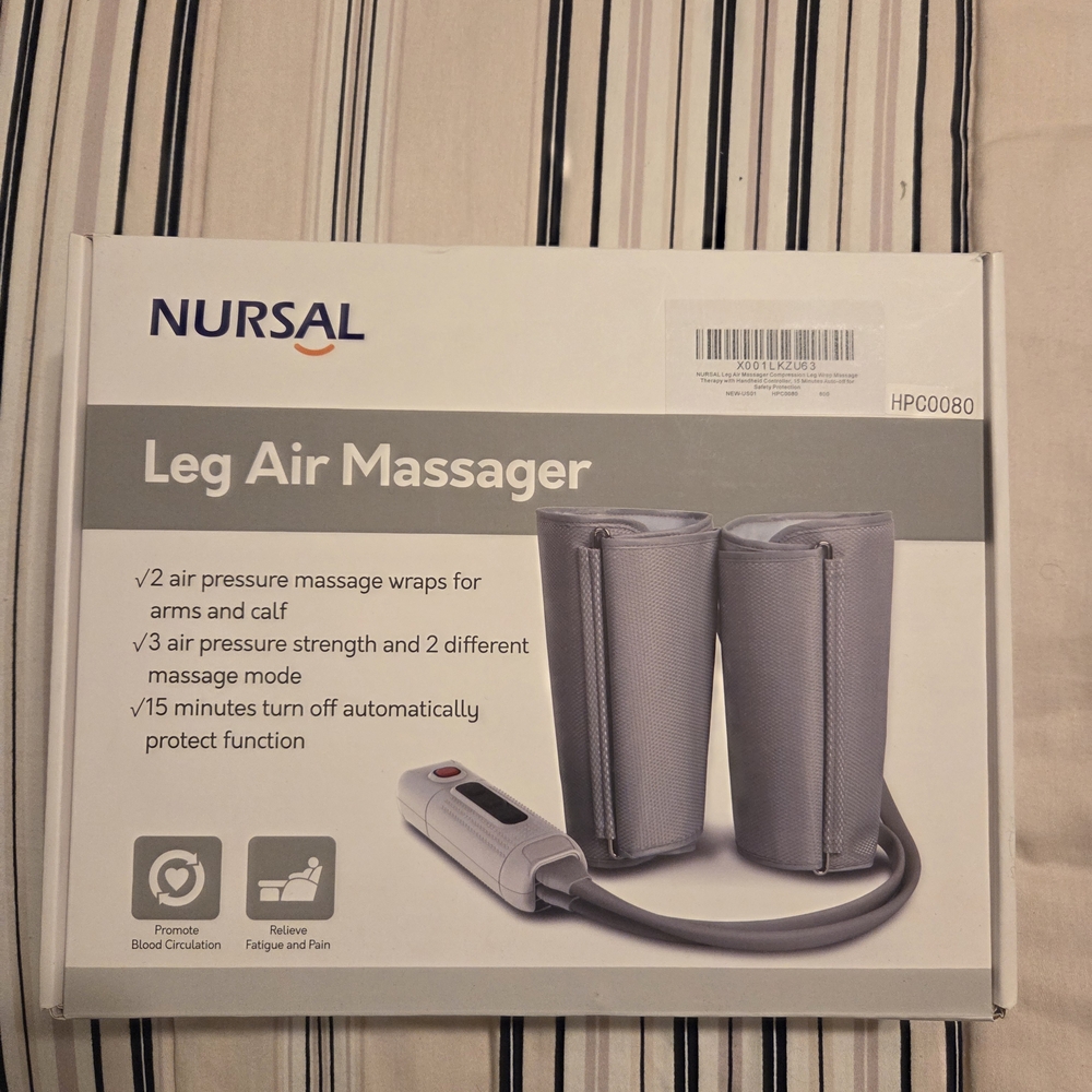 Gray Leg Air Massager